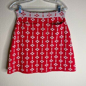 maeve anthropologie stretch knit a-line skirt